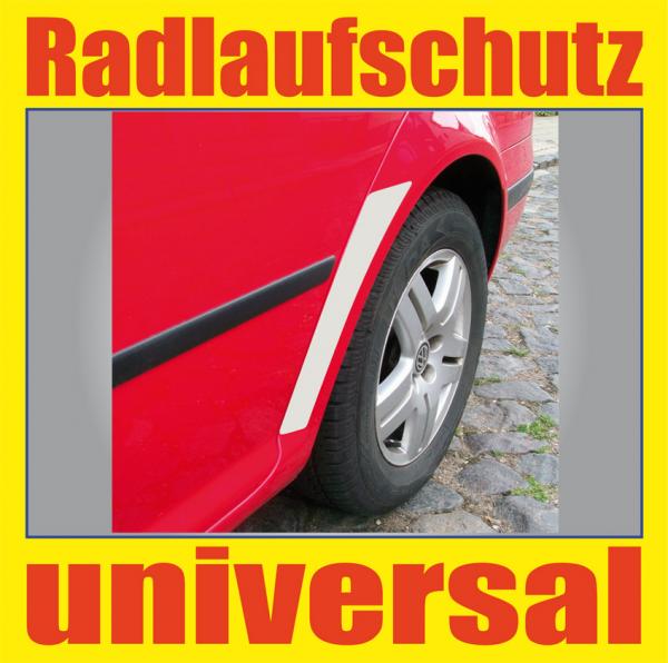 Steinschlagschutz Lackschutzfolie Folie universal transparent für Radlauf hinten